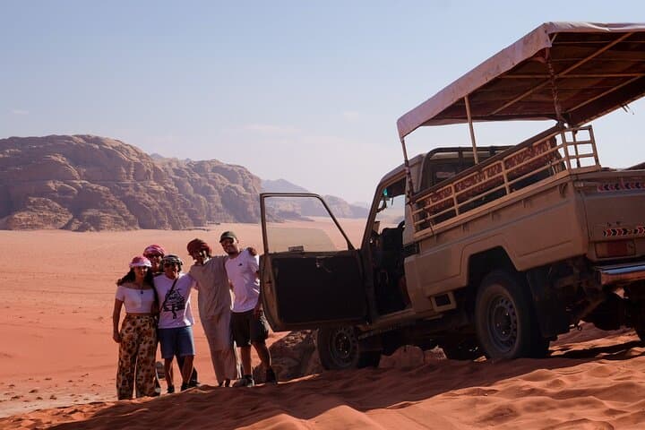 3-Hour Wadi Rum Jeep Tour with Bedouin Guide — Red Dunes & Rock Bridges photo 4