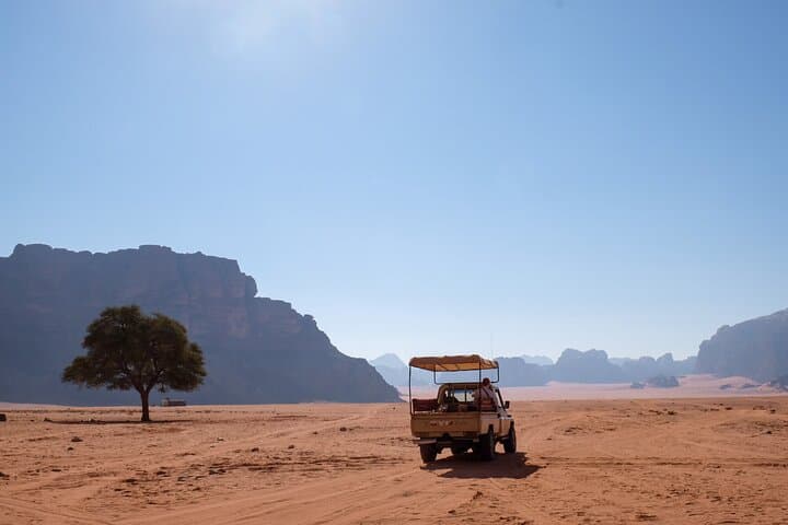 3-Hour Wadi Rum Jeep Tour with Bedouin Guide — Red Dunes & Rock Bridges photo 2