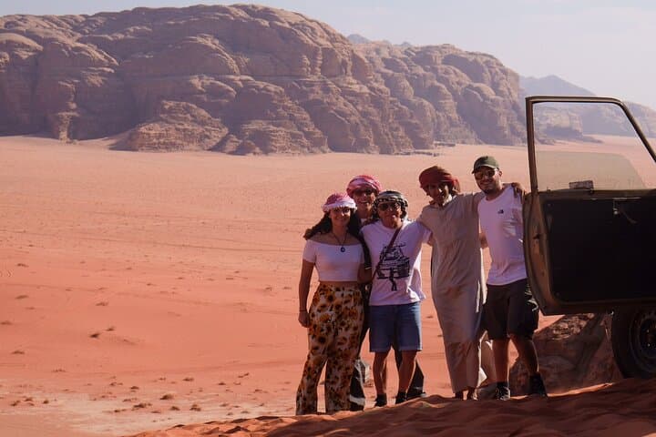 3-Hour Wadi Rum Jeep Tour with Bedouin Guide — Red Dunes & Rock Bridges photo 5