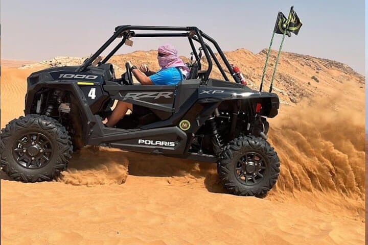 Dubai Desert Self-Drive Dune Buggy & Sandboarding — 1-Hour Private Experience photo 5