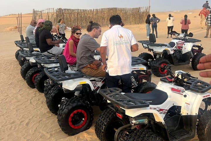Sunrise Desert Safari & Quad Bike Adventure in Abu Dhabi photo 3