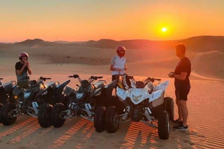 Sunrise Desert Safari & Quad Bike Adventure in Abu Dhabi photo 2