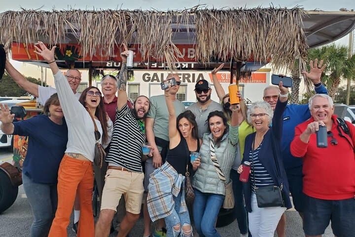 St. Pete Party Bike Pub and Mural Mixer: Trolley Pub Bar Crawl