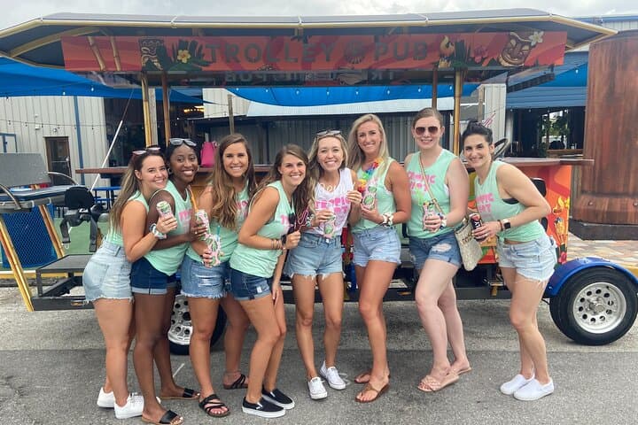 Pedal & Pint: Private Trolley Pub Tour in St. Petersburg