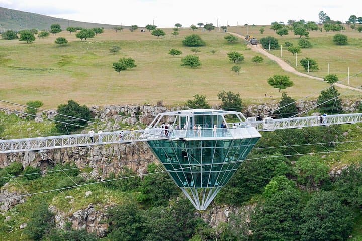 Dashbashi Canyon Glass Bridge & Zip Line: Full-Day Private Tour from Tbilisi