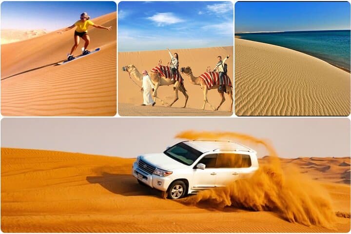 Doha Desert Safari: Dune Bashing, Camel Ride & Sand-Boarding (Half-Day) photo 2