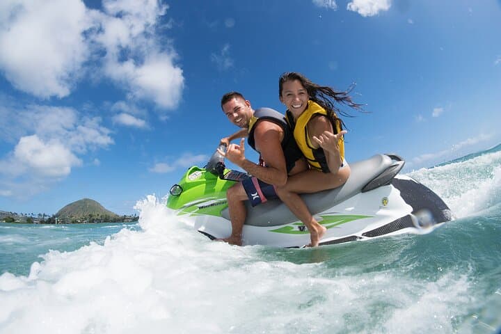 Jet Ski and Banana Boat Combo on Maunalua Bay — Honolulu Ocean Adventure