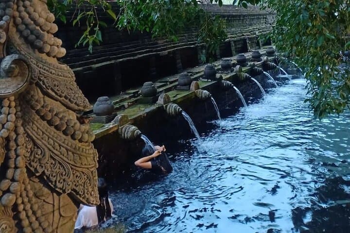 Ubud Monkey Forest, Tirta Empul & Mount Batur Hot Springs Day Tour