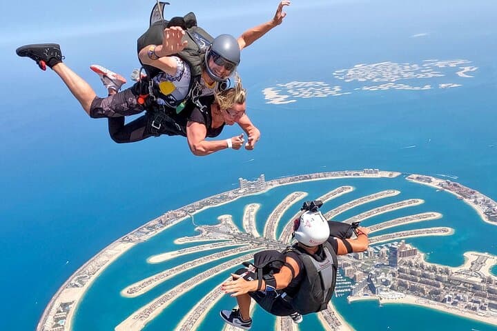 Skydive Over The Palm Dubai — Tandem Jump Above Palm Jumeirah