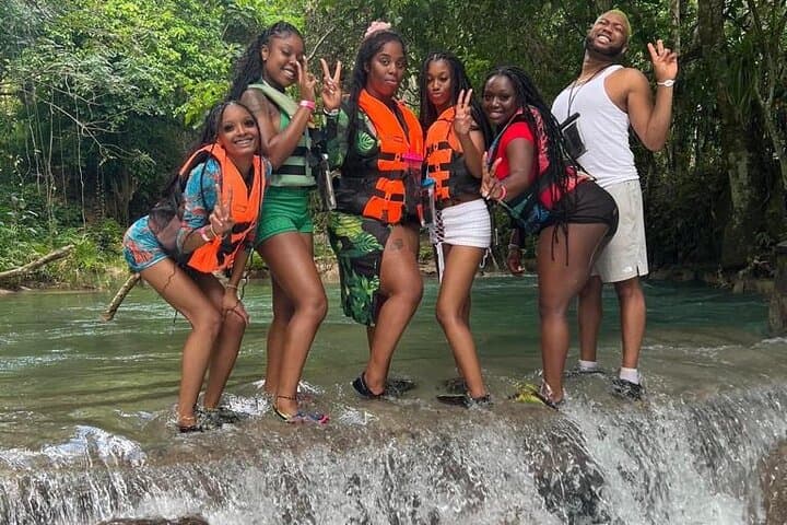 Private Bamboo Rafting on Jamaica's Great River with Limestone Foot Massage photo 5