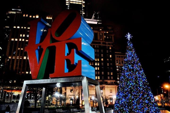 Philadelphia Holiday Lights Private Driving Tour — Center City Evening Driving Experience photo 1