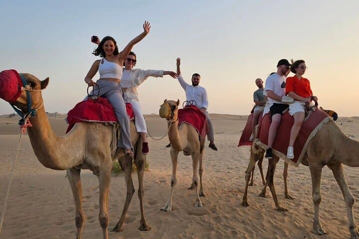 Overnight Desert Camping Abu Dhabi: 4x4 Dune Bashing, Camel Rides & Stargazing photo 3