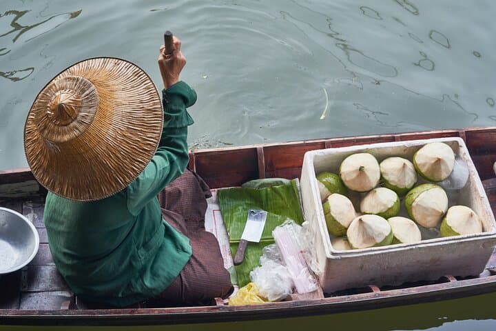 Ayutthaya Floating Market: Skip-the-Line Boat Tour with Roundtrip Transfer