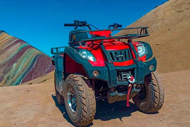 Full-Day Private ATV Tour to Rainbow Mountain (Vinicunca) from Cusco