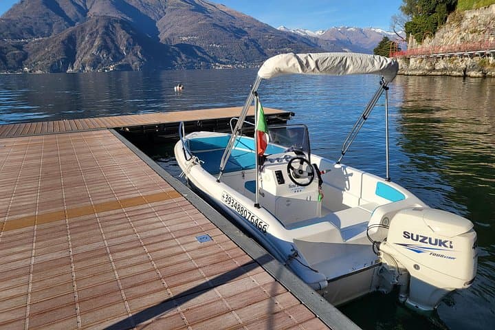 Drive a License-Free 40hp Boat on Lake Como — Self-Guided 1–3 Hour Rentals photo 4