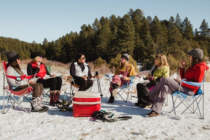Taos Backcountry Snowshoe Tour — Amole Canyon Winter Hike with Guide photo 2