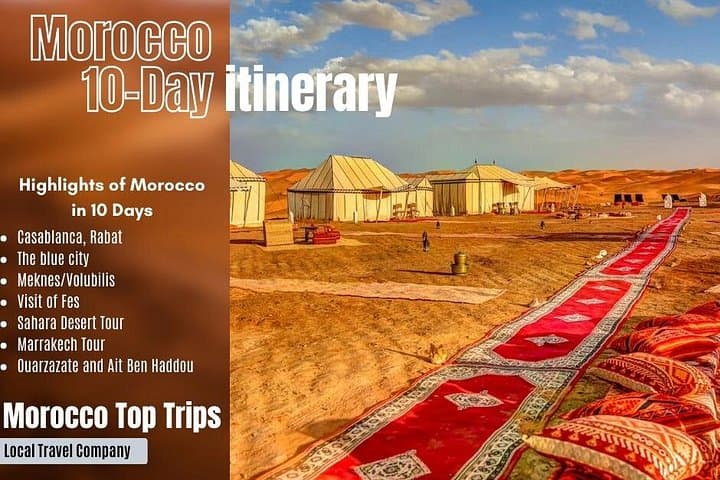 Morocco 10-Day Luxury Private Tour: Marrakech, Atlas & Sahara Desert Camp photo 1