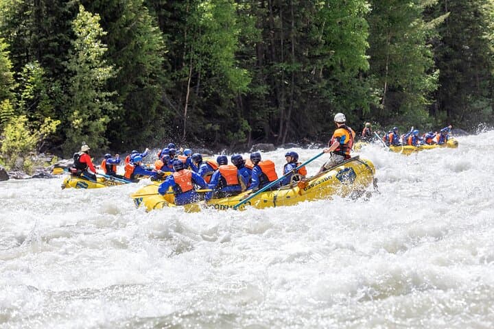 Extreme Whitewater Rafting on Kicking Horse River — Class III–IV Rapids Near Golden, BC photo 2