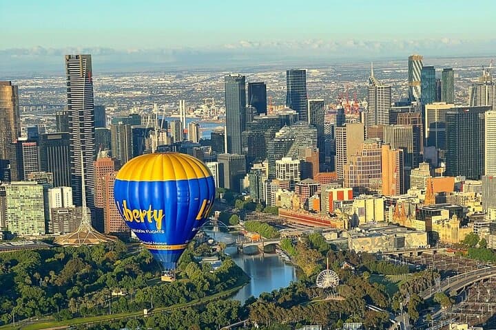 Sunrise Hot Air Balloon Flights Over Melbourne City — City Skyline & Optional Breakfast photo 6