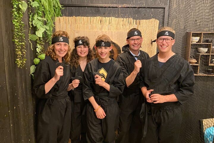 Ninja Experience in Takayama — Basic Course: Suit Up, Throw, and Learn Shinobi Skills