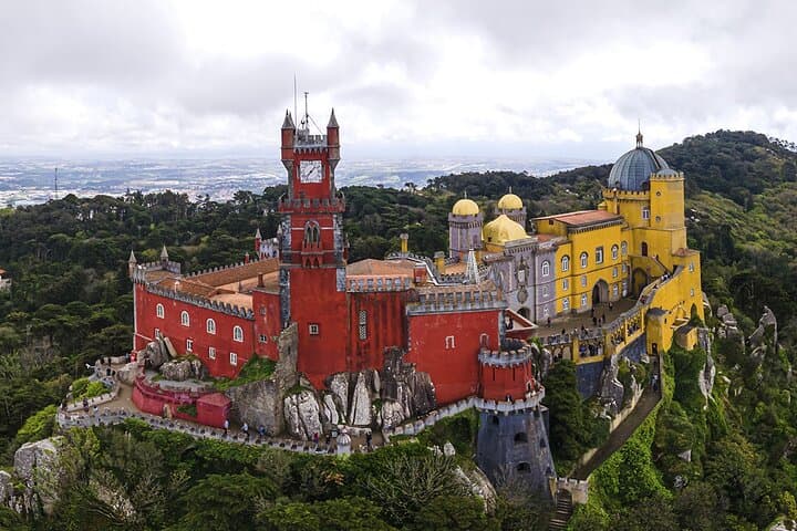 Full-Day Private Tour to Sintra and Cascais from Lisbon — Pena Palace, Cabo da Roca & Guincho Beach