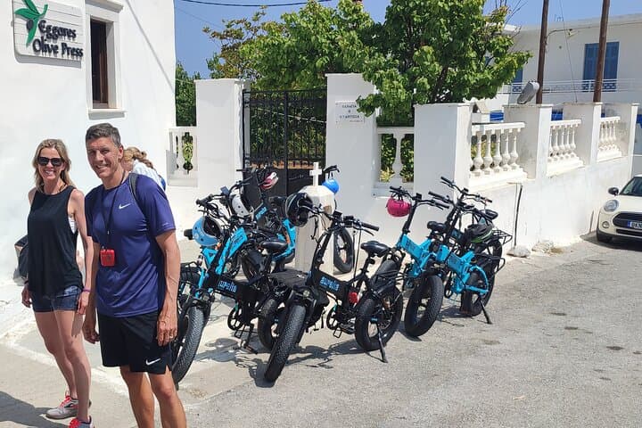 Naxos E‑Bike Tour: Melanes Valleys, Olive Press & Kouros Discovery photo 2
