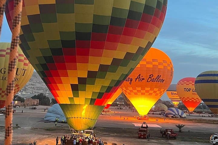 Luxury Luxor Sunrise Hot Air Balloon: VIP Private Flight Over Ancient Thebes photo 4