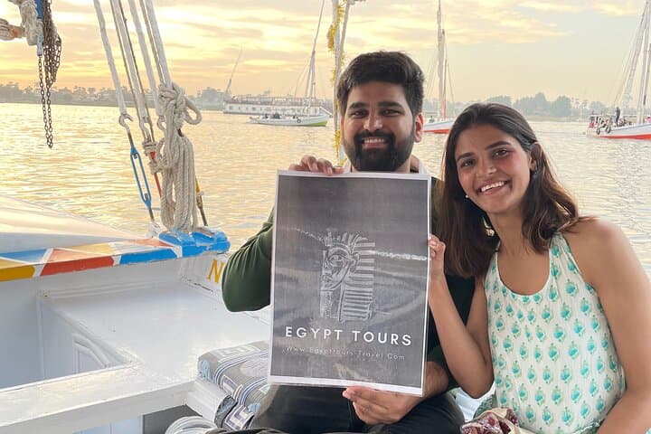 Private Sunset Felucca Ride on the Nile — 90-Minute Luxor Cruise photo 4
