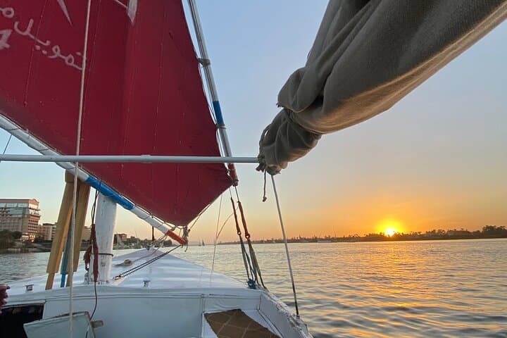 Private Sunset Felucca Ride on the Nile — 90-Minute Luxor Cruise photo 1
