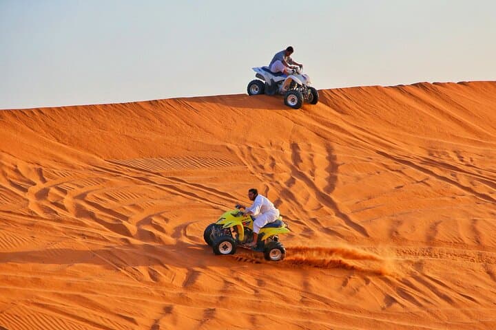 Riyadh Quad Biking and Camel Ride — Desert Dunes Adventure from Riyadh
