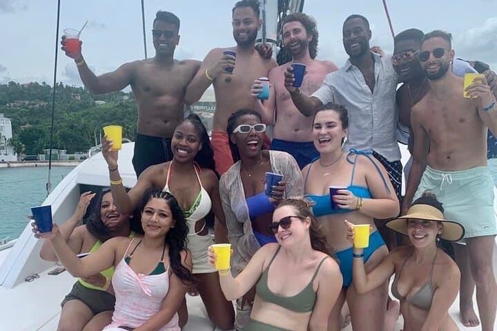Private Catamaran Sail and Snorkel — Montego Bay Coastal Cruise photo 5