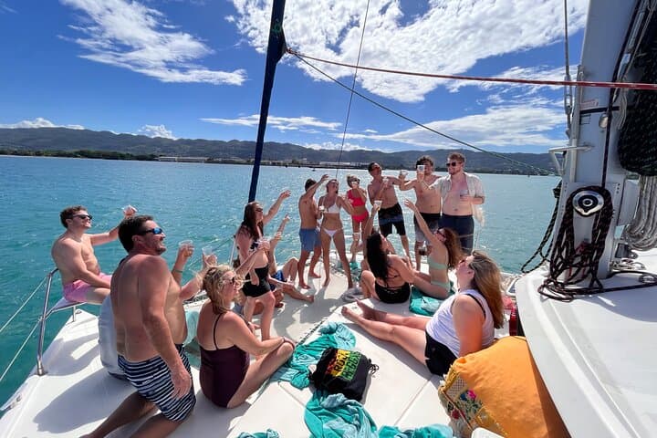 Private Catamaran Sail and Snorkel — Montego Bay Coastal Cruise