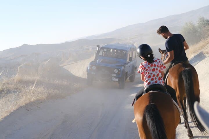 Sunset Horseback Riding in Cappadocia: Ride the Rose & Red Valleys photo 5