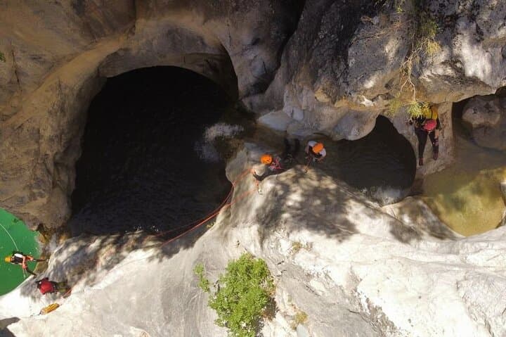 Canyoning Manikia Gorge: Athens to Evia Waterfall Abseils and Wild Pools photo 5