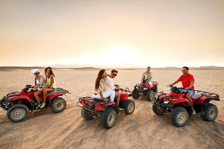 Dubai VIP Desert Safari: 5-Star Camp, Dune Bashing & Sunset ATV Ride photo 2