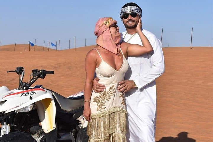 Dubai VIP Desert Safari: 5-Star Camp, Dune Bashing & Sunset ATV Ride photo 4