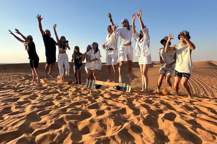 Dubai Red Dune Desert Safari: Dune Bashing, Camel Ride & BBQ Evening photo 2