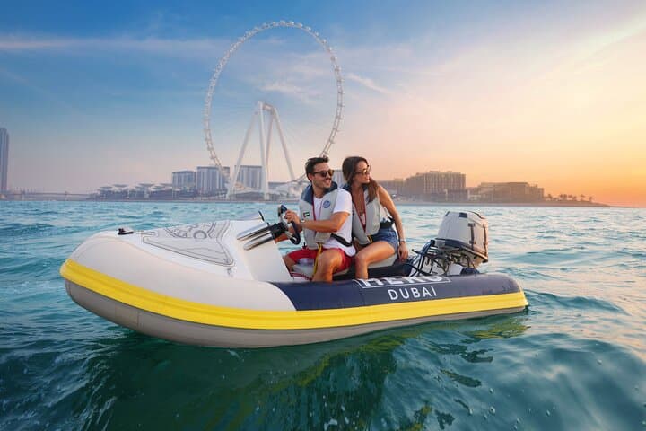 Drive a Private Sunset Speedboat Along Dubai's Iconic Coastline