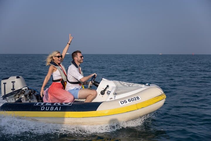 Drive a Private Sunset Speedboat Along Dubai's Iconic Coastline photo 4