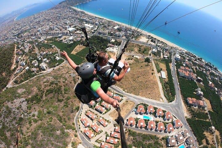 Side to Alanya Tandem Paragliding & Beach Visit — Coastal Flight Over the Taurus photo 5