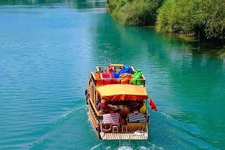 Manavgat River Boat Trip: Waterfalls, Local Bazaar & Lunch
