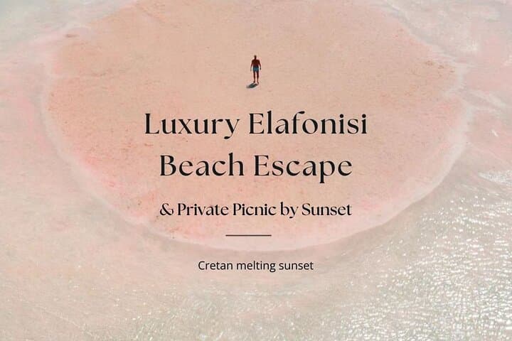 Sunset Picnic at Elafonisi Beach — Luxury Private Escape in Crete