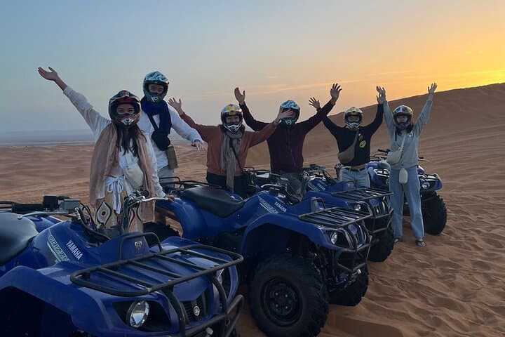Sahara Quad Ride: Merzouga Erg Chebbi Quad Bike & Sandboarding Experience
