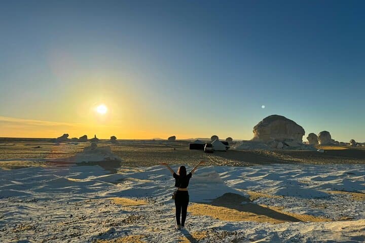 4-Day Siwa, Bahariya & White Desert Safari — White Chalk Formations, Salt Lakes & Oasis Culture