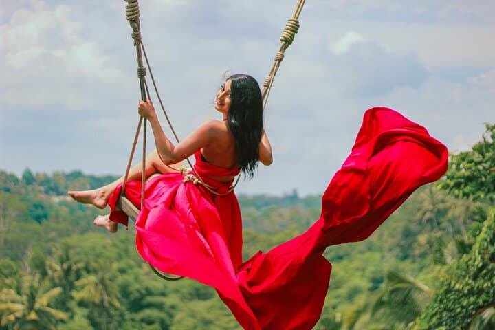 Ubud Full-Day Highlights: Monkey Forest, Giant Swing, Rice Terraces & Waterfall photo 5
