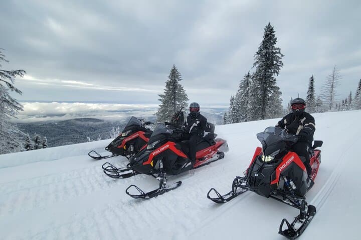 4-Hour Snowmobile Rental at Priest Lake — Ride the Selkirk Range Trails photo 6