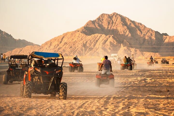 Hurghada Desert Safari — ATV Quad, Camel Ride & Bedouin Dinner at Sunset photo 3