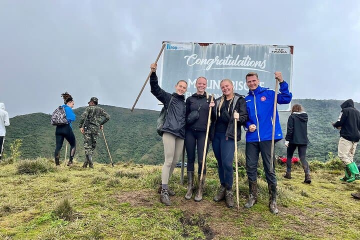 Bisoke Volcano Hike: Summit Crater Lake, Golden Monkeys & Rwanda's Volcanoes photo 1