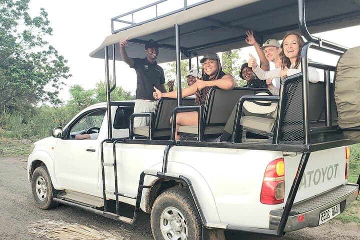 White Rhino Walking Safari in Livingstone: Up-Close Rhino Viewing & Guided Park Walk photo 4