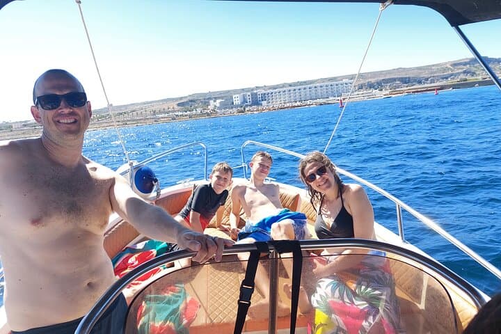 Family Private Boat Charter to Blue Lagoon, Comino & Gozo — Malta photo 4